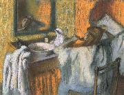 Edgar Degas Woman at her toilette china oil painting artist